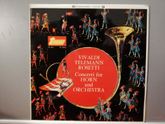 Vivaldi/Telemann/Rosetti ? Concerti for Horn &amp;amp; Orch. (1967/VOX/USA) - VINIL/NM+ foto