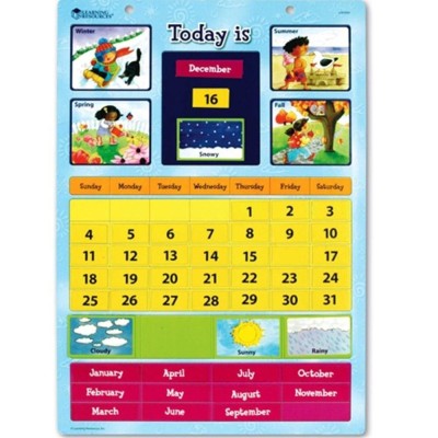 Calendar educativ magnetic PlayLearn Toys foto