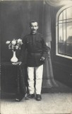 P2635N Soldat de origine rom&acirc;nă din armata austro-ungară, cu baionetă, Primul Război Mondial