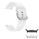 Curea din silicon compatibila cu Samsung Galaxy Watch8 Classic 46mm, Daisy White