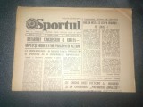 ZIARUL SPORTUL 7 DECEMBRIE 1984