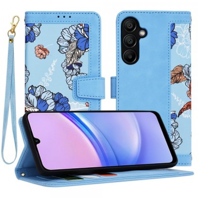 Husa pentru Samsung Galaxy A15 5G A156 / A15 A155, Techsuit, FlipCraft, Bleu foto