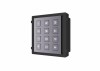 Modul de extensie videointerfon cu tastatura Hikvision DS-KD-KP;&nbsp;permite formarea codului