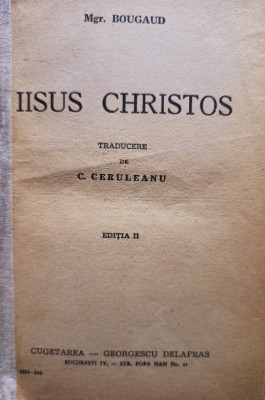 Mgr. Bougaud - Iisus Christos (1943) foto