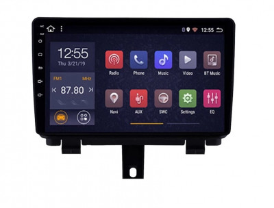 Navigatie Auto Multimedia cu GPS Audi Q3 (2011 - 2018) 4 GB RAM si 64 GB ROM, Slot Sim 4G pentru Internet, Carplay, Android, Aplicatii, USB, Wi-Fi, Bl foto