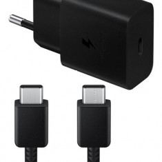 Incarcator Samsung S8 S8+ S8 Active USB-C Fast Charger TA1510EBE-DG905BBE 15W Type-C 1M Negru