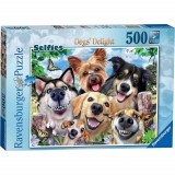 Cumpara ieftin Puzzle Selfie Cu Catelusi, 500 Piese, Ravensburger