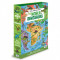 Carte pentru copii Cunoaste si exploreaza Lumea dinozaurilor Sassi, 14 pagini, puzzle inclus, 212 piese, limba engleza, 6 ani+