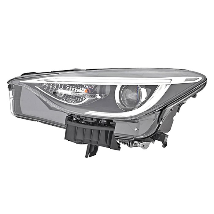 Far Infiniti Q30 10.15-; stanga, halogen, ECE, ajustare electrica, fara unitate control LED, bec H9, 260605DA0A, 26060-5DA0A, 260605DA0C, 26060-5DA0C
