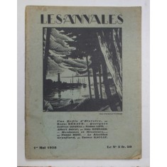 LES ANNALES POLITIQUES ET LITTERAIRES - GRANDE REVUE MODERNE DE LA VIE LITTERAIRE , 1er MAI 1928