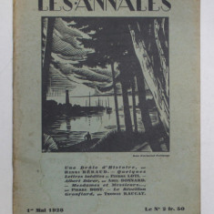 LES ANNALES POLITIQUES ET LITTERAIRES - GRANDE REVUE MODERNE DE LA VIE LITTERAIRE , 1er MAI 1928