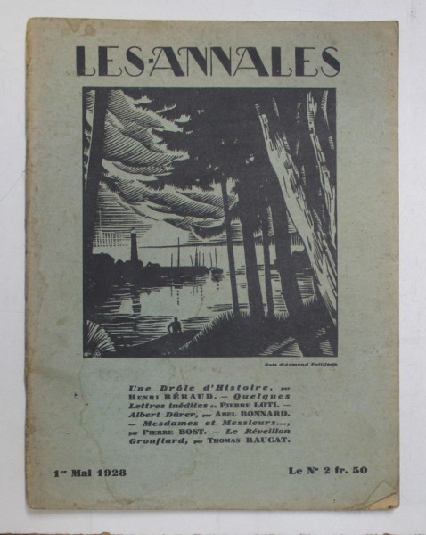 LES ANNALES POLITIQUES ET LITTERAIRES - GRANDE REVUE MODERNE DE LA VIE LITTERAIRE , 1er MAI 1928