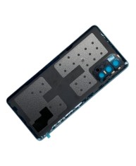 Capac Baterie Oppo Reno4 Pro Alb Cu Geam Camera