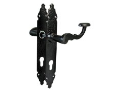 Maner usa exterior, Amig, Yala, negru, 90 mm