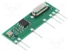 Modul RF receptor AUREL AM/ASK 433,92MHz 5VDC