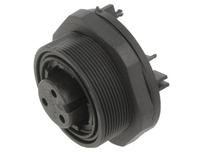 Conector circular mamă 3 pini IP68 foto