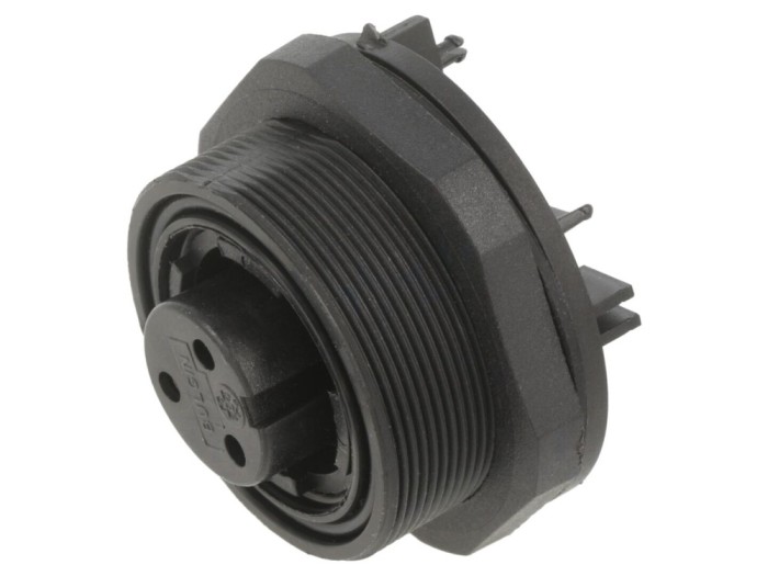 Conector circular mamă 3 pini IP68