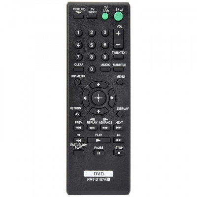 Telecomanda pentru Sony RMT-D187A, x-remote, Negru foto