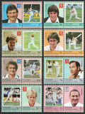 Union Island 1984 Mi 38/53 MNH - Jucatori de cricket, Nestampilat