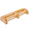 Aparat Masaj Picioare Lemn, 26x9x5cm, Role Presopunctura, Relaxare Talpi