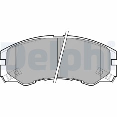 DELPHI LP964 set placute frana,frana disc foto