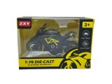 Macheta Motocicleta metalica 1:14 ZXY cu mecanism pull-back