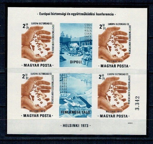 Ungaria 1973 - Conferința pentru securitate, colita nedantelata neuzata
