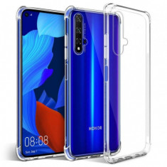 Husa compatibila Huawei Nova 5T - silicon TPU, colturi AntiDrop, Transparenta