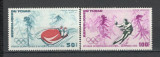 Ciad.1972 Posta aeriana-Olimpiada de iarna SAPPORO DC.37, Nestampilat