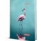 AGENDA DATATA A5, MOTIVE, 352 PAGINI, COPERTA BURETATA, MOTIV FLAMINGO 2026