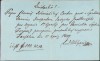 HST A303 Chitanță olografă 1839 limba latină