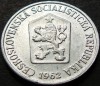 Moneda 10 HALERU - RS CEHOSLOVACIA, anul 1962 * cod 372, Europa
