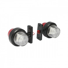 Lampa pozitie led rosu-alb 12-24V Breckner Germany