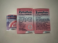 Zymafluor 0.25 mg 200 tablete - Italia - val. 09.2024 foto