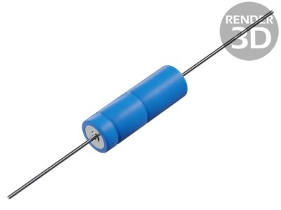 Condensator electrolitic THT 1mF 16V foto