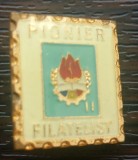 INSIGNA DE PIONIER - PIONIER FILATELIST