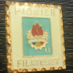 INSIGNA DE PIONIER - PIONIER FILATELIST