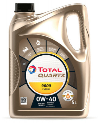 Engine oil Quartz (5L) 0W40 ;API CF; SN; ACEA A3; B4; ASTON MARTIN 6.0 V12; ASTON MARTIN V8; FORD M2C927 A; MB 229.5; PORSCHE A40; VW 502.00; VW 505.0 foto