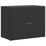 Cumpara ieftin Dulap de gradina, negru, 100x55,5x80 cm, poliratan