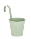 Set 24 ghivece flori zinc verde Botany 14x10x24 cm