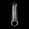Manson Penis Renegade Transparent, 23cm, NS Toys - Extensie Penis Marime L, Material TPE, Rezistent la Apa