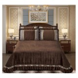 Cumpara ieftin Set Cuvertura Pat Catifea -LIM54