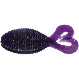 Grub Hide Up Stagger Wide Twintail 2.2&quot;, 131 Junebug, 5.6cm, 8buc/pac