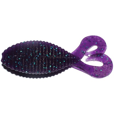 Grub Hide Up Stagger Wide Twintail 2.2&amp;quot;, 131 Junebug, 5.6cm, 8buc/pac foto