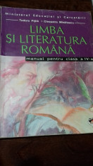Limba romana - manual pentru clasa a IV-a, Editura Aramis foto