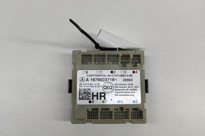 Modul de control ușă dreapta spate MERCEDES-BENZ E W213 2022 OEM: A1679003718,A2139011208,A1679025009,A2-C747-0862-3-00 22314918