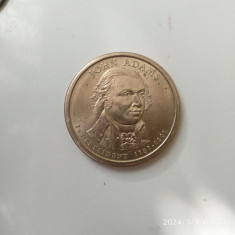 -Y- MONEDA SUA 1 DOLLAR JOHN ADAMS