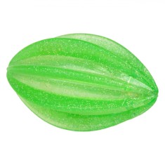 Minge Rugby Luminoasă, Multicolor, 7.5x14 cm, Silicon