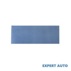 Plasa tuning albastra metalica 100x33cm Alta marca Alt model #7 foto