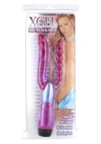 Vibrator Dublu Xcel Double Penetrating, Rosu, Seven Creations